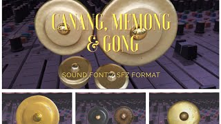 Canang Memong Gong  Virtual Instrument [upl. by Lehcem]