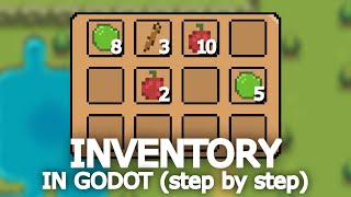 How to Create a INVENTORY in Godot 4 step by step [upl. by Anahc338]