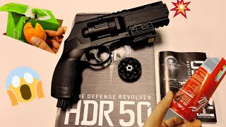 Umarex Pistol T4E HDR 50  11 jouli Revolver ❌ [upl. by Hairas]