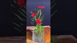 Gerbera Flower Arrangement Ideas flowerarrangementtips 花藝 diy [upl. by Artimas]