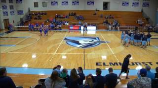 20161217 Elmhurst College Womens Basketball vs University of WisconsinPlatteville [upl. by Sibylla341]