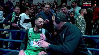 Lebanese Basketball Championship 20232024  HOOPS VS SAGESSE [upl. by Barris]