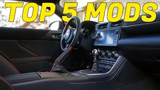 TOP 5 INTERIOR MODS UNDER 100 FOR A BRZGR86 [upl. by Clovis787]