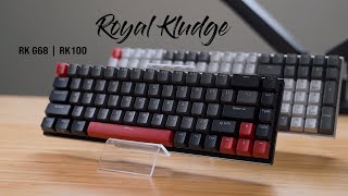 Royal Kludge  RK G68  RK100 [upl. by Euqinehs]