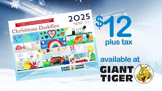 2025 CHRISTMAS DADDIES CALENDARS AT GIANT TIGER LOCATIONS IN THE MARITIMES [upl. by Idnahk728]