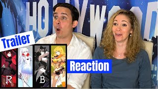 RWBY All Trailers Reaction [upl. by Edylc]