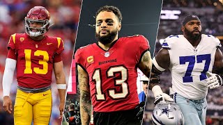 POLÉMICA con CALEB WILLIAMS  MIKE EVANS RENUEVA con BUCCANEERS TYRON SMITH se va de COWBOYS [upl. by Farrar]