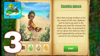 Bobatu Island  Gameplay Walkthrough Part 3 Survival Lessons Android iOS [upl. by Annotahs]