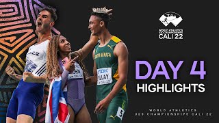 Day 4 Highlights  World Athletics U20 Championships Cali 2022 [upl. by Surad666]