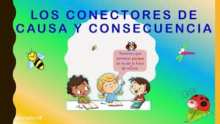 Conectores de causa y consecuencia [upl. by Sheri]