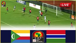 🟥Live Comoros vs Gambia  Stream Africa Cup of NationsAFCON Qualifiers202425 Group Stage [upl. by Per353]