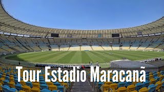 TOUR ESTADIO MARACANÃ Rio de Janeiro 🇧🇷⚽️🇧🇷 [upl. by Amian]