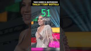 Todo sobre Thalia y Tommy Mottola y su supuesta ruptura 3 [upl. by Oatis]