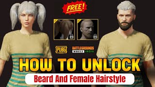 Bgmi Beard Unlock Free  Bgmi Beard Unlock  Pubg Me Beard Kaise Le  How To Unlock Beard in Bgmi [upl. by Liss]