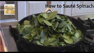 How to Sauté Spinach [upl. by Elokyn319]