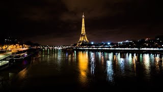 LIVE Torre Eiffel Noturna  Torre iluminada e piscando [upl. by Coady216]