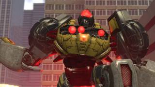 SFM  Grimlock Vs Bruticus Transformers Fall of Cybertron Fight Scene Animation [upl. by Eenyaj]