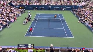 Federer vs Djokovic  US Open SF 2009 Highlights HD [upl. by Stanton235]