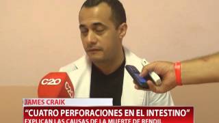 “CUATRO PERFORACIONES EN EL INTESTINO” EXPLICAN LAS CAUSAS DE LA MUERTE DE RENDIL [upl. by Dre570]