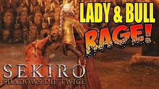 Sekiro Shadows Die Twice  LADY BUTTERFLY RAGE 8 [upl. by Tnias]