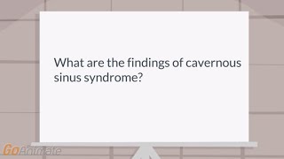 What is cavernous sinus syndrome [upl. by Philander]