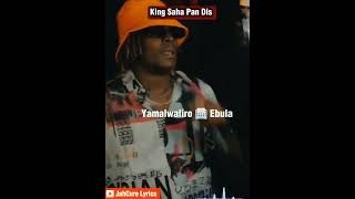 Omwana Ono Namuludwa Yakinkola King Saha Pan Dis freestyle shirtlessboss viral KINGSAHA [upl. by Ayhdiv]