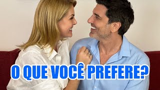 O QUE VOCÊ PREFERE COM EDU GUEDES l Ana Hickmann [upl. by Borgeson]