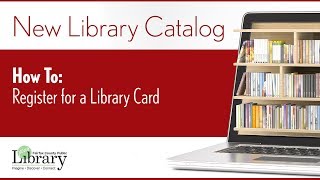 Register for a Library Card [upl. by Urania]