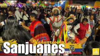 IBARRA ECUADOR💃🏻 Sanjuanes YAHUARCOCHA 2024  🎷🎺 Banda Santa marianita del olivo 4K [upl. by Desdamona]