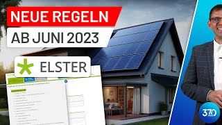 Photovoltaikanlage beim Finanzamt anmelden via Elster  Fragebogen zur steuerlichen Erfassung [upl. by Awjan]