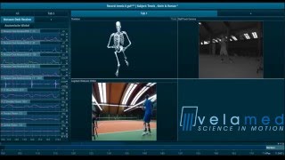 Biomechanical Analysis  Tennis  Noraxon EMG  Inertial Sensors  Pressure Analysis [upl. by Ocsic]