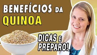 Benefícios da Quinoa  Como Preparar Para Que Serve e Como Consumir DICAS e RECEITAS [upl. by Bensky944]