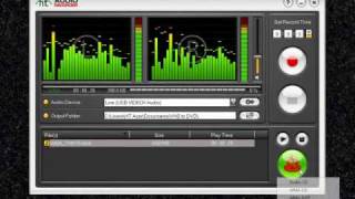 honestech VHS to DVD 40 Deluxe™ how to use the Audio Recorder Mode [upl. by Aihcrop]