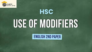 Modifiers  Easy rules  HSC English 2nd Paper [upl. by Hammer783]