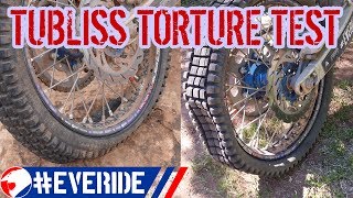 Quick Tubliss Review  Tubeless Gen 2 Tire System for Dirt Bikes amp Dual Sport Motorcycles everide [upl. by Honey]