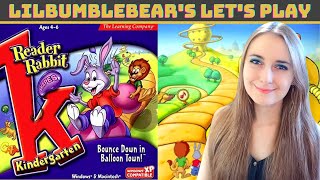 Reader Rabbit Kindergarten Bounce Down in Balloon Town Full Gameplay [upl. by Dalston]