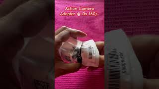 Best action camera adapter trending viralshorts shorts short insta360 gopro actioncamera [upl. by Rabma]