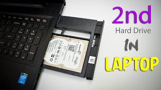 How to Install 2 Hard Drive in 1 Laptop  Dual Drive Setup Tutorial SSD  HDD [upl. by Aik]