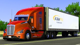 ATS  Kenworth T680 NextGen And Utility 4000DX Trailer 141 [upl. by Hengel]