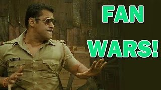 Salman Khan hates Fan Wars  Bollywood News [upl. by Jehias100]