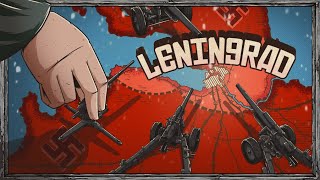 Deadliest Siege of WWII Leningrad  Animated History [upl. by Dyer]