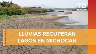 Lluvias en Michoacán recuperan parcialmente a los lagos de Pátzcuaro y Cuitzeo [upl. by Margit]