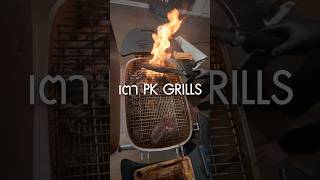 เตา PKGRILLS ใช้ง่ายแข็งแรงจัด เนิร์ดเนื้อ PK Grill จาก Ray’s BBQ Supply สเต็ก steak ย่างเนื้อ [upl. by Ot]