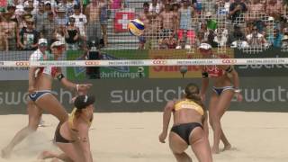 GstaadMajor Womens SemiFinal Top Rally [upl. by Aisak195]