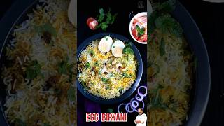 Egg Biryani 🥚Simple Recipe in Tamil by Chef Anbu  shorts biryani eggbiryani biriyani [upl. by Thay664]