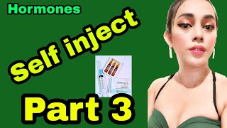 Self inject Hormone PHENOKINON F  PART3 [upl. by Ahsimot]