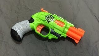 REVIEW Nerf Double Strike Unboxing Review amp Firing Test [upl. by Francklyn]