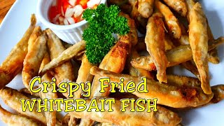 Crispy Fried Whitebait Silver FishSmelt [upl. by Dobson324]