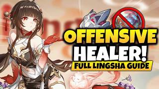 LINGSHA GUIDE How to Play Best Relic amp Light Cone Builds Team Comps  Honkai Star Rail 25 [upl. by Biles426]