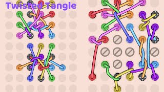 Twisted Tangle  All Levels 3140 Walkthrough Rollic Games Part 2 [upl. by Tyre210]